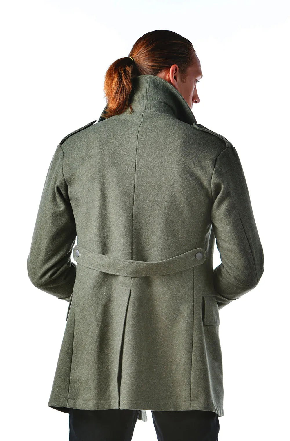 Redesigned WWII Era European Overcoat