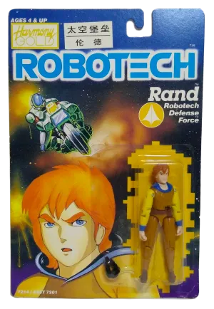 Robotech Macross Rand 1985 Action Figure Carded Harmony Gold Retro Sealed on Card