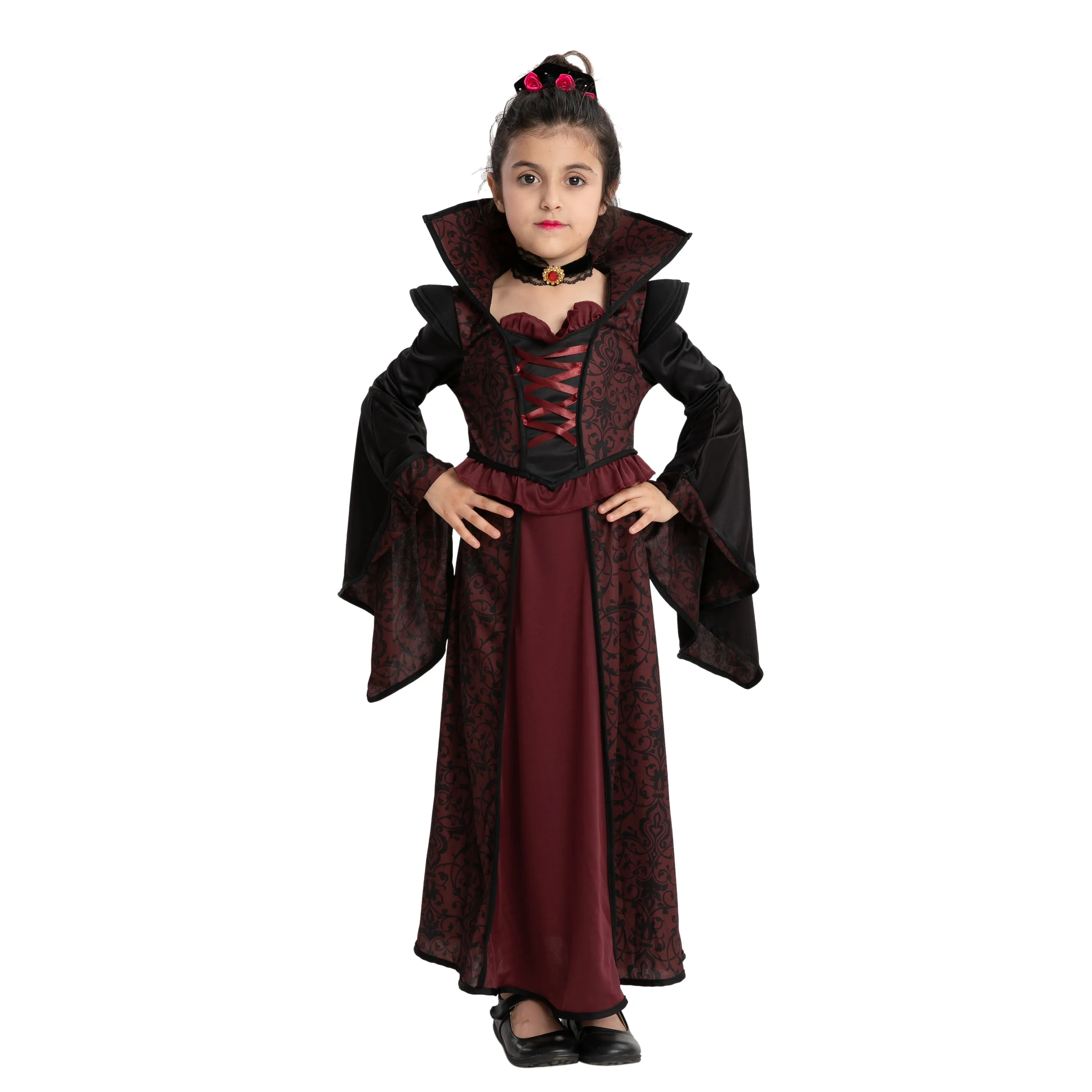 Royal Vampire Costume Cosplay, Child