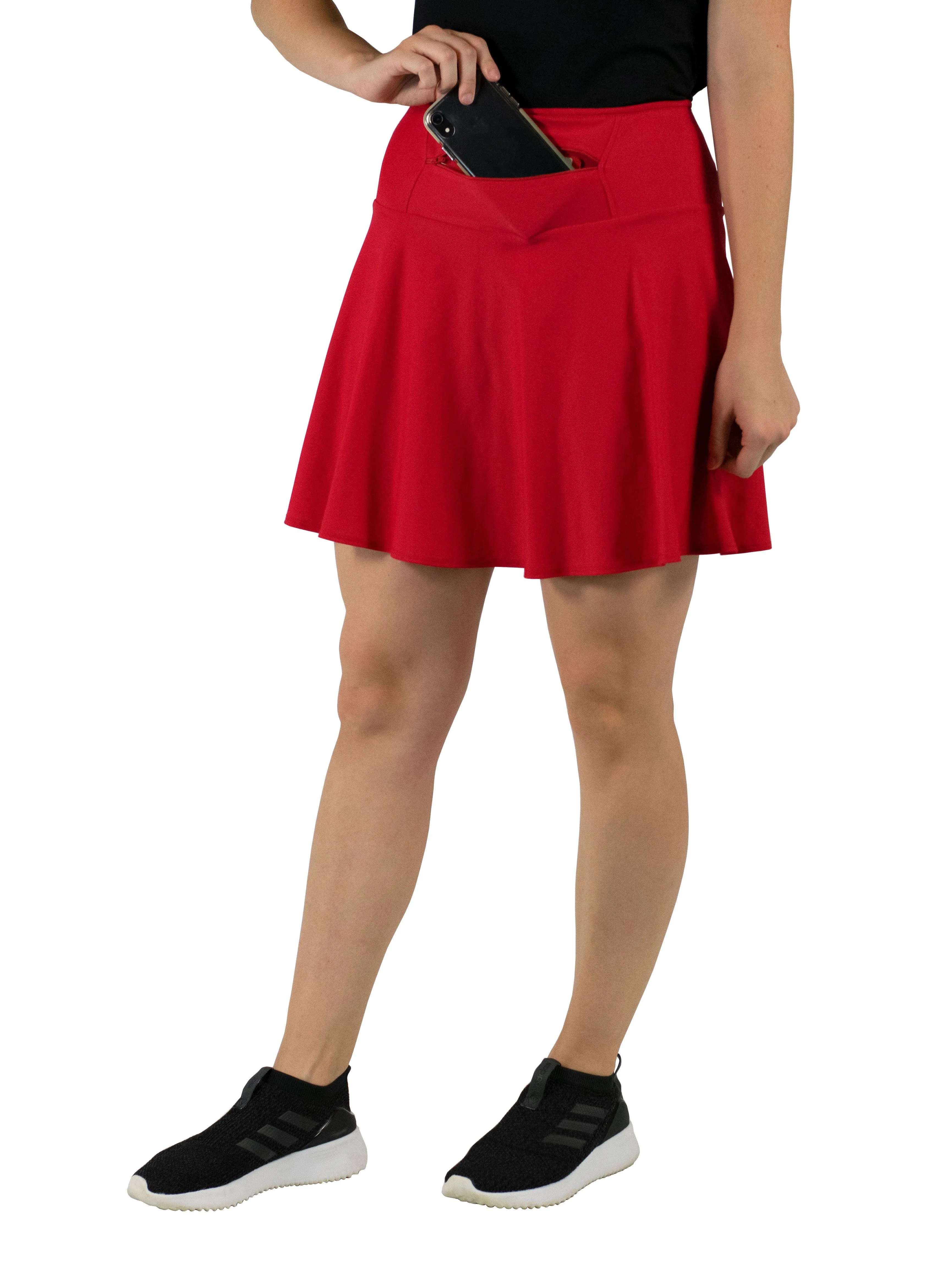 Shocking Red Skirt* (7 Styles)