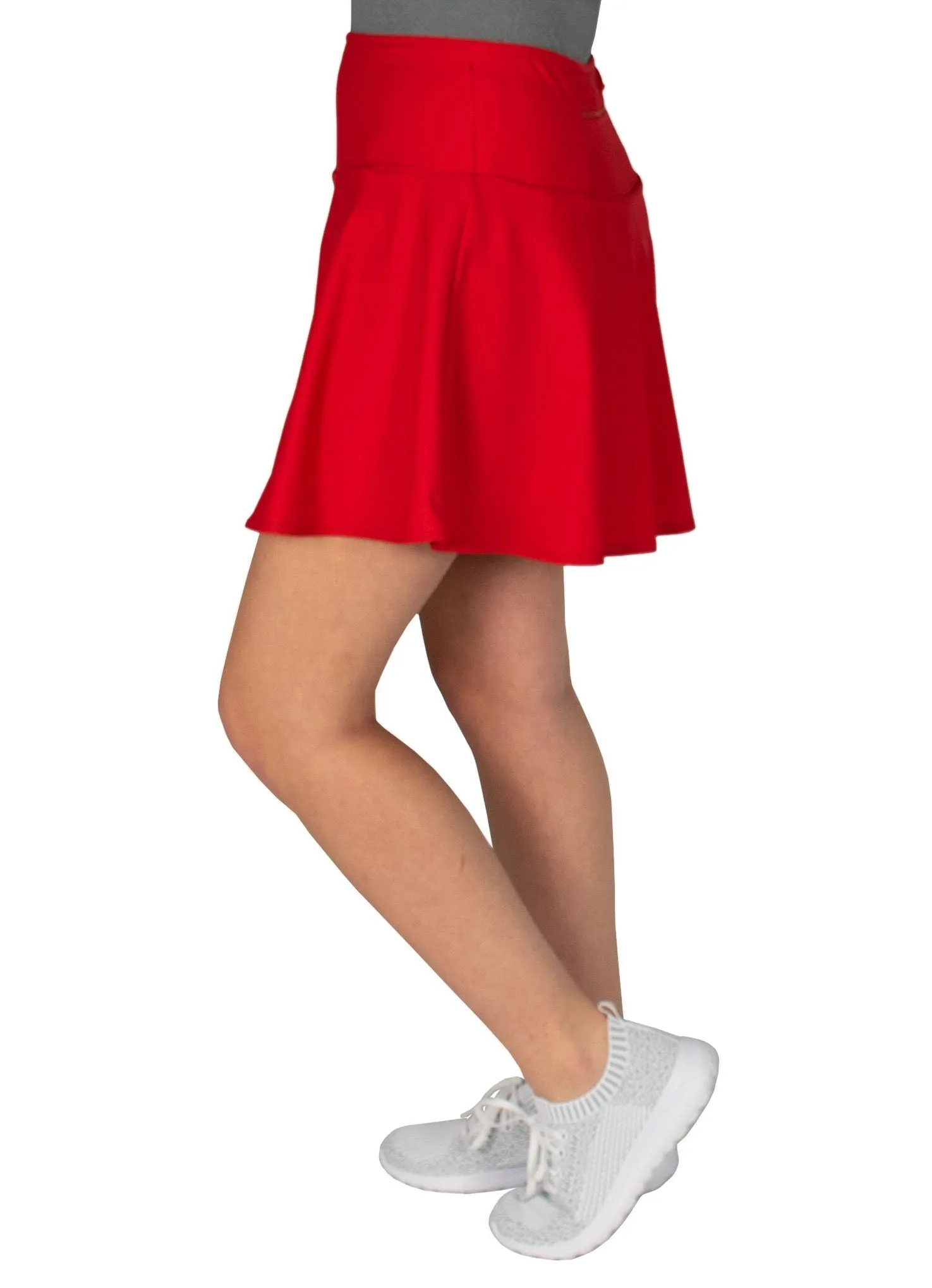 Shocking Red Skirt* (7 Styles)