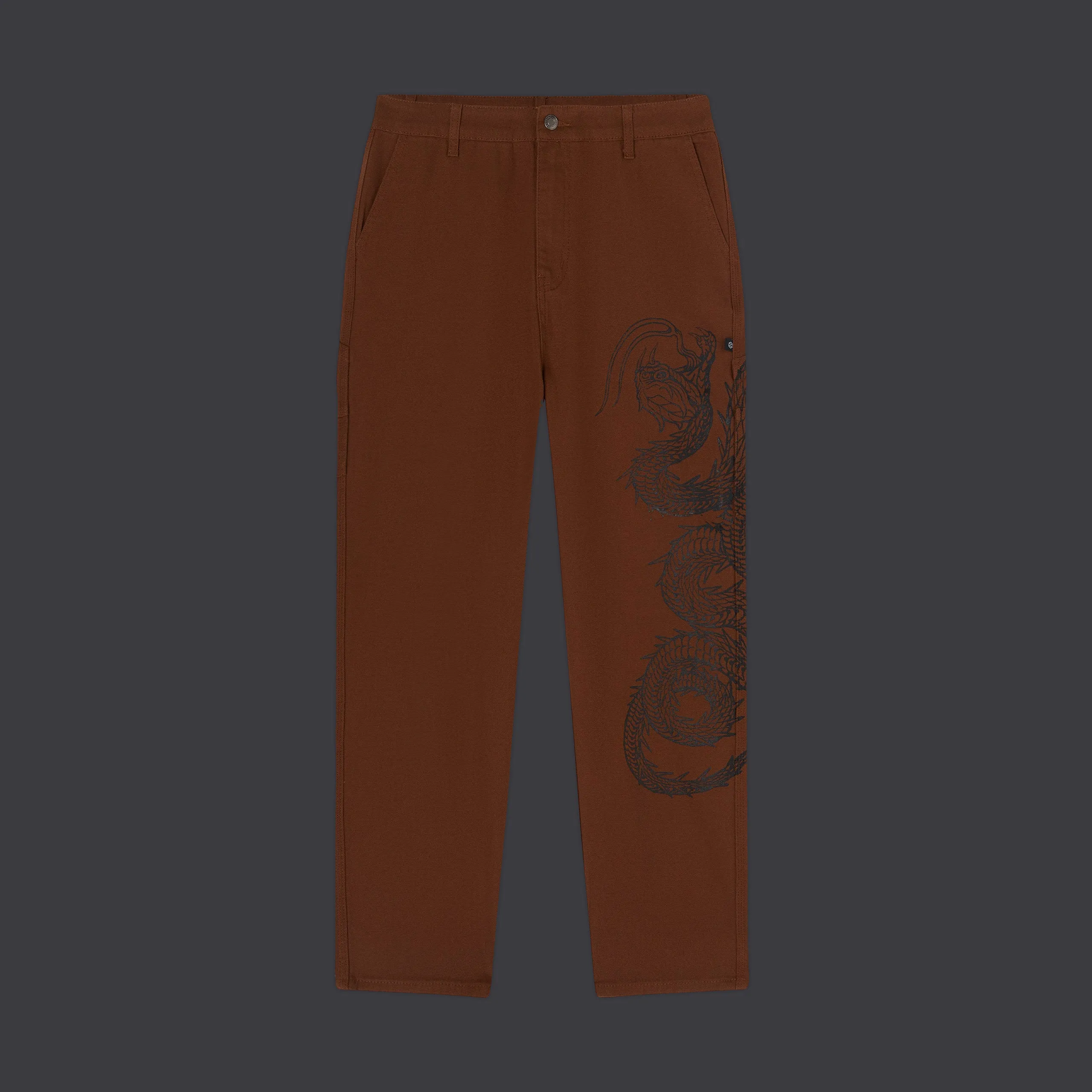 Snake Carpenter Pants Beige