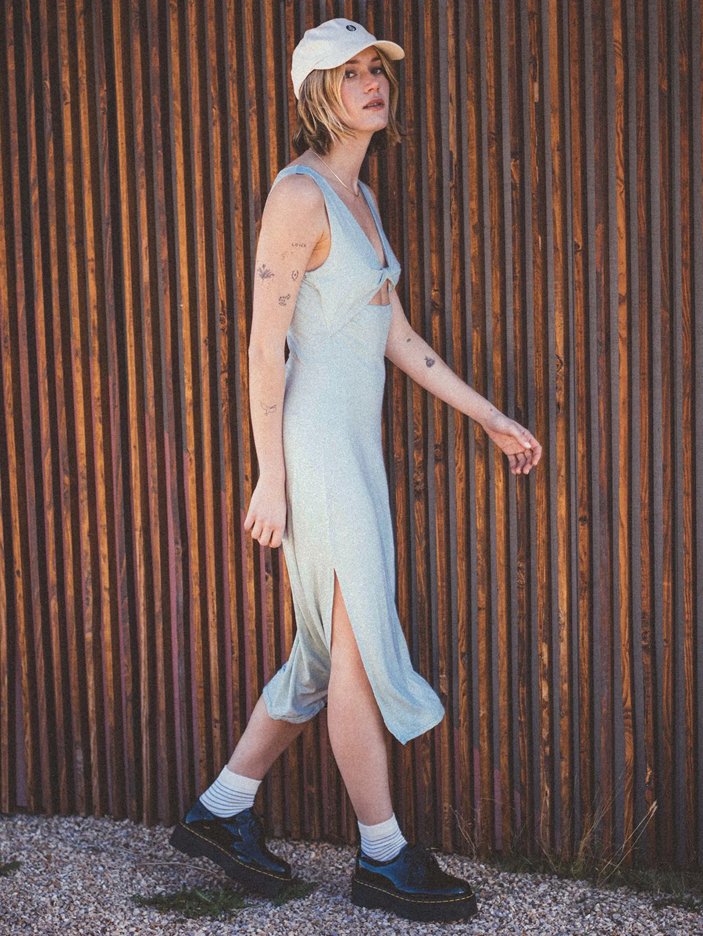 Stone Luz Dress - Mist