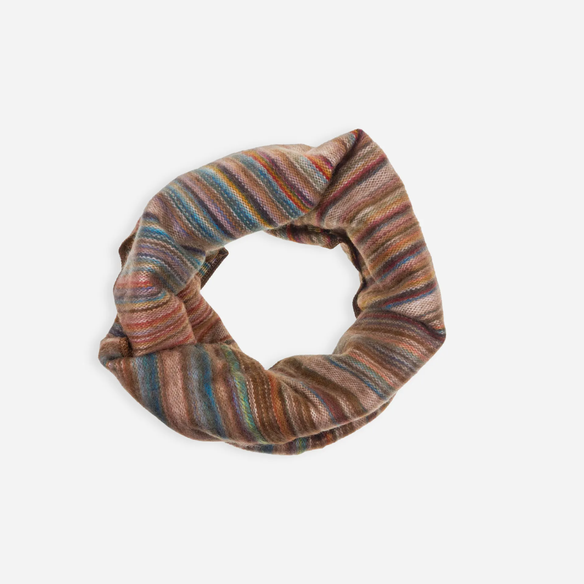 Striped Infinity Fall Scarf