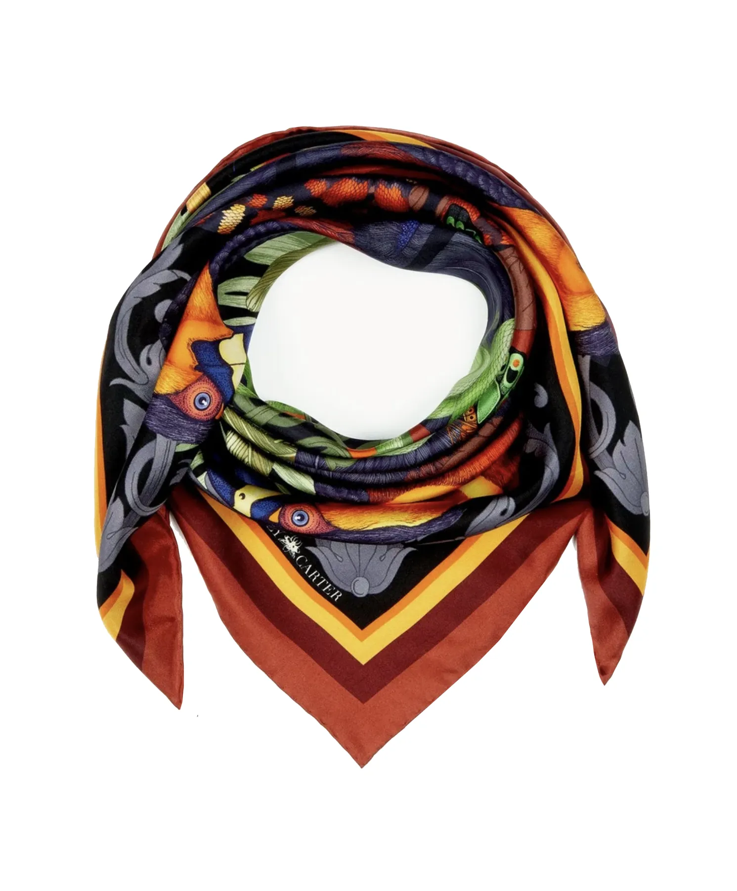 The Tropical Toucan Scarf | 90x90cm [Preorder]