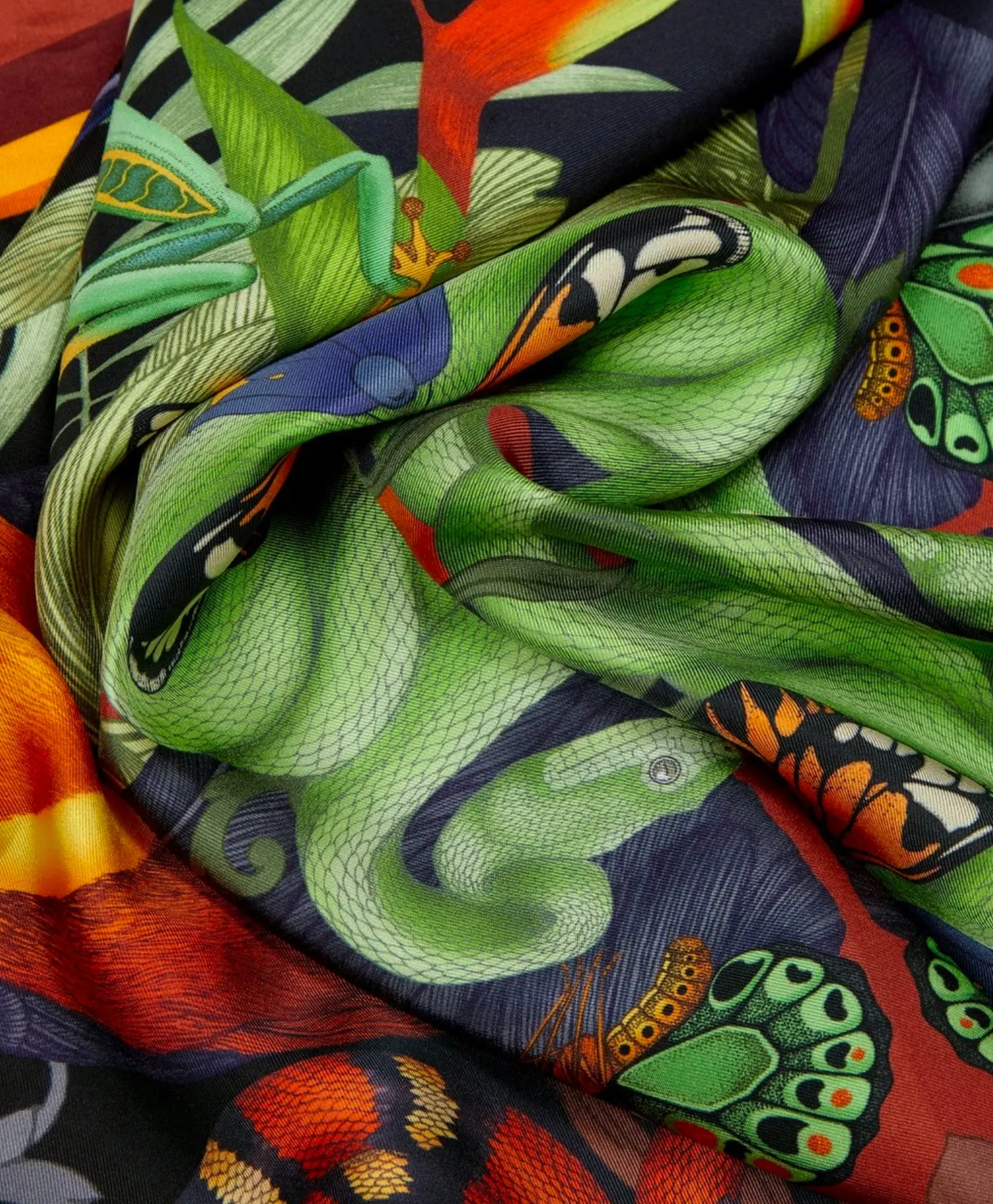 The Tropical Toucan Scarf | 90x90cm [Preorder]