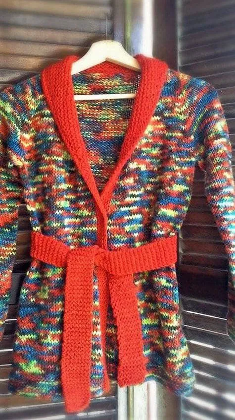 Twisted Cardigan Pattern