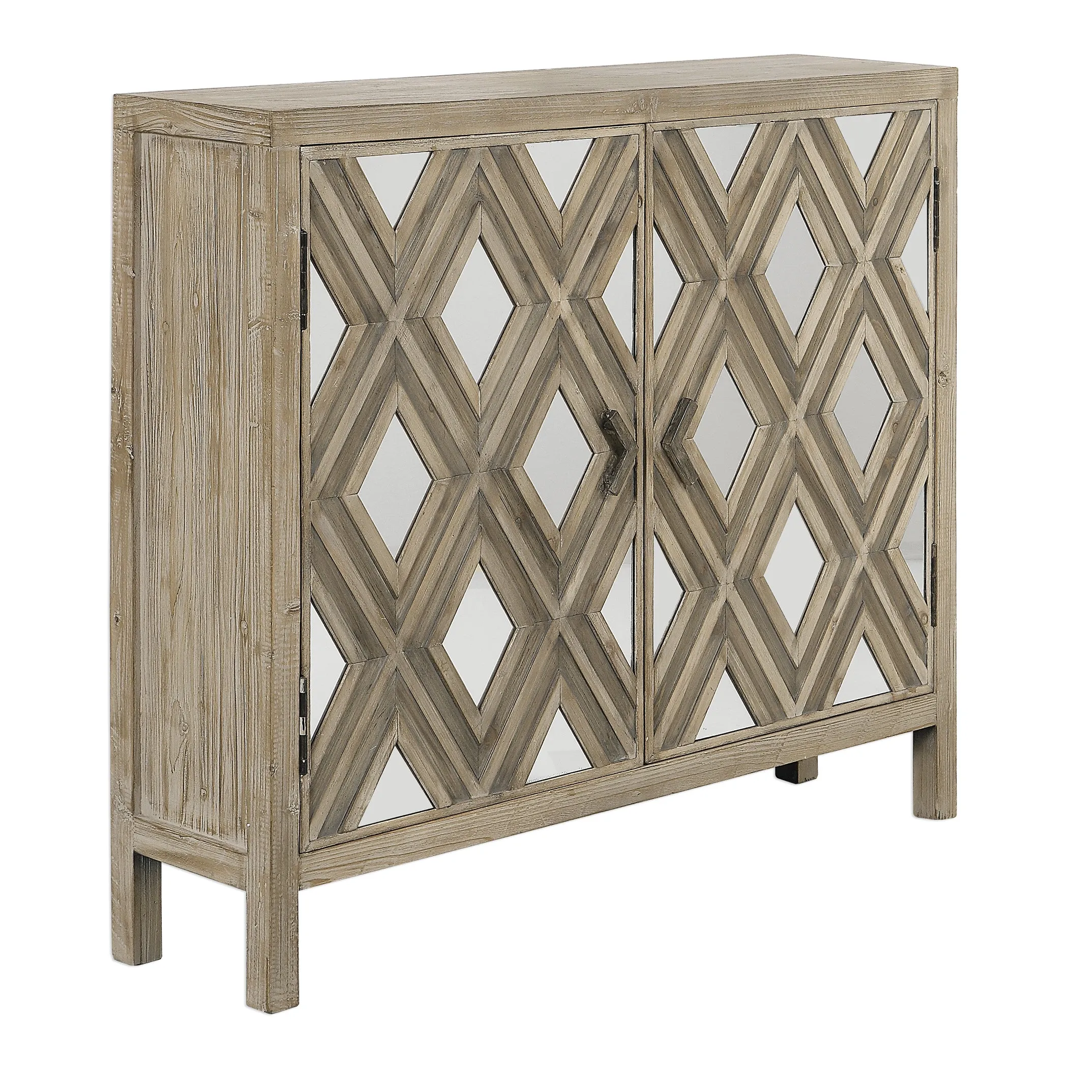 Uttermost Tahira Mirrored Accent Cabinet