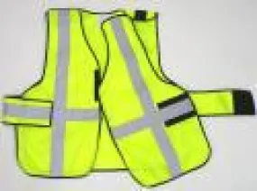 V12-EZ Economy Vest 5-Point Break-Away Vest with 2" Silver Striping