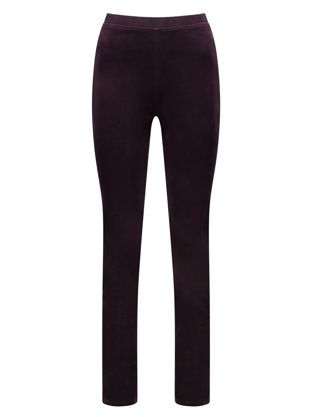 VASSALLI SKINNY PULL ON CORD PANT