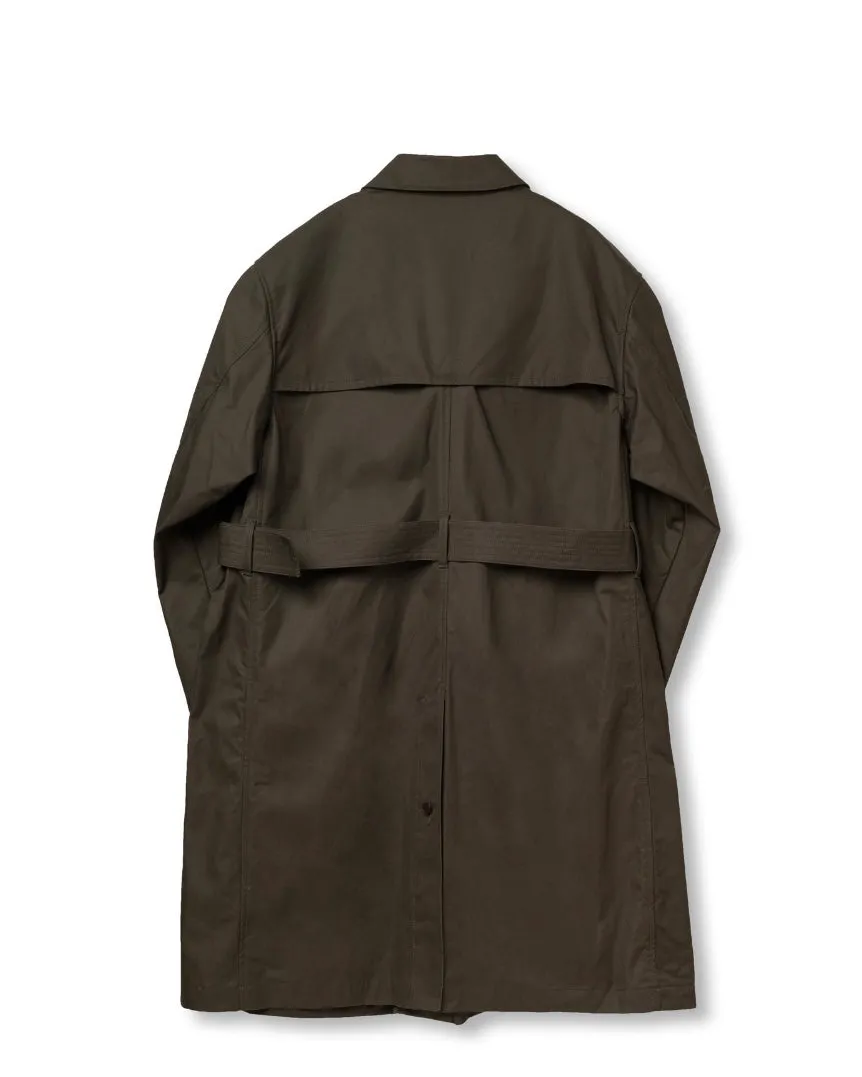 Ventile Motorcycle Coat in Black