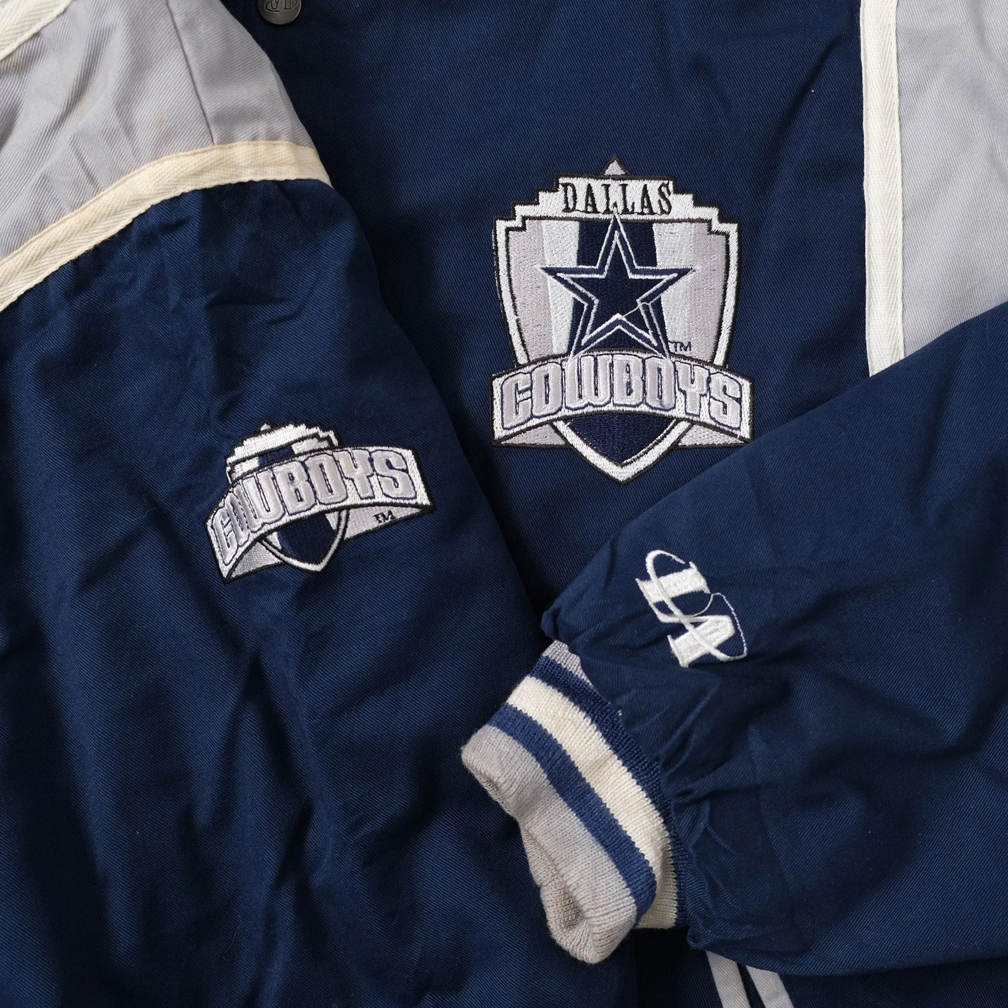 Vintage Dallas Cowboys Bomber Jacket Large