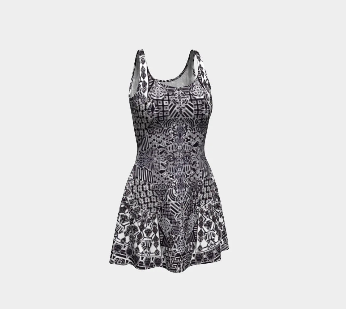 VORTEX FLARE DRESS | LACHLAN WARDLAW