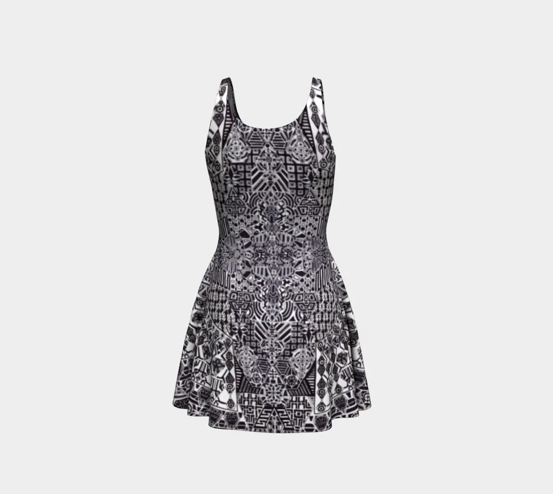 VORTEX FLARE DRESS | LACHLAN WARDLAW