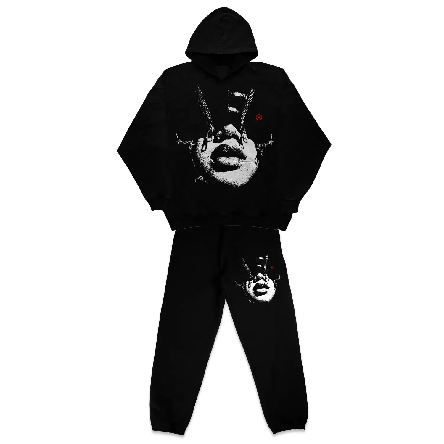 Wenkouban winter outfits  thanksgiving winter outfits men Sweater Sweatpants Printed Pattern Long Sleeve Pullover Hoodie Suit Vintage Coat Street