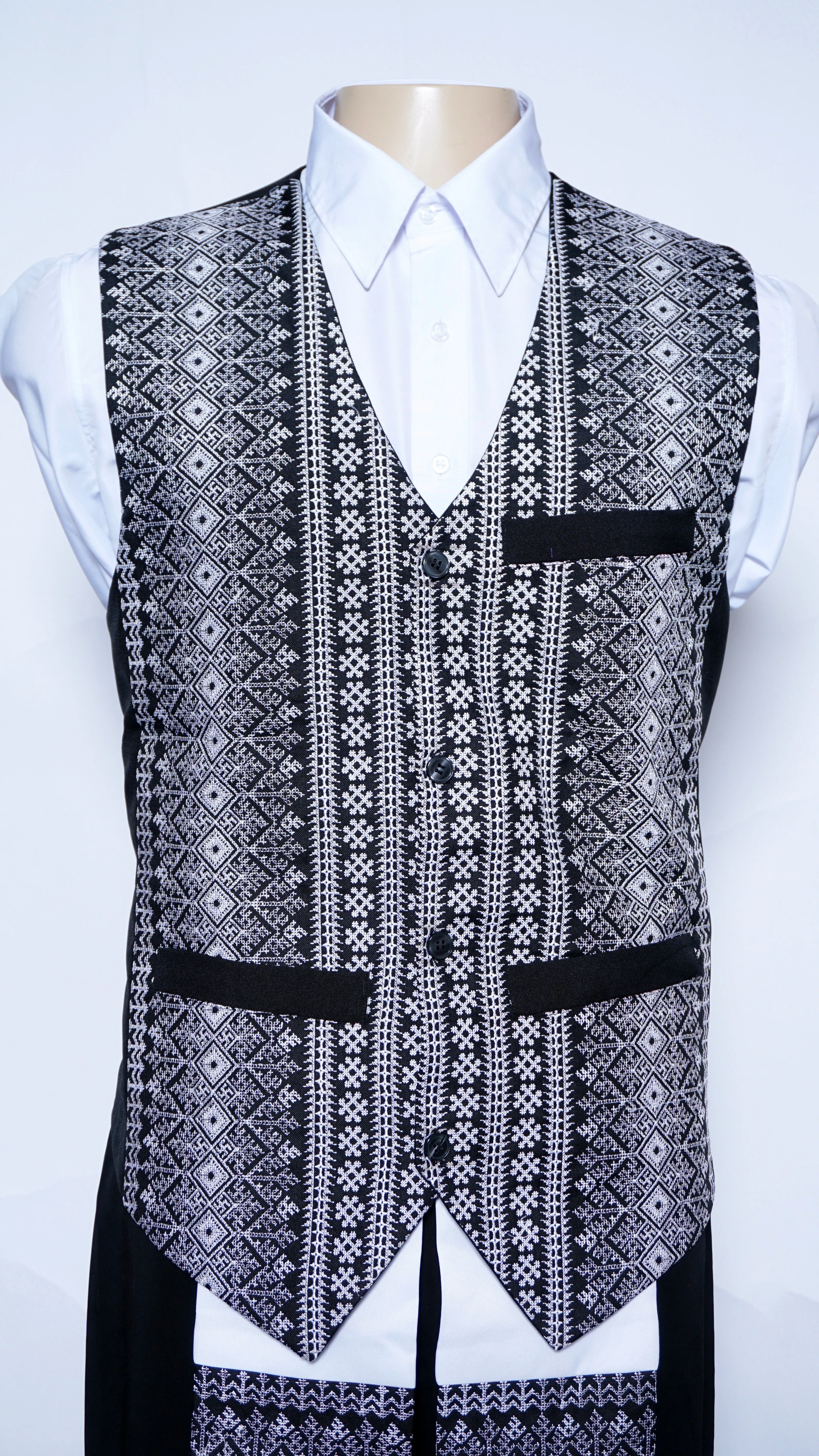 White Co Vest (46")