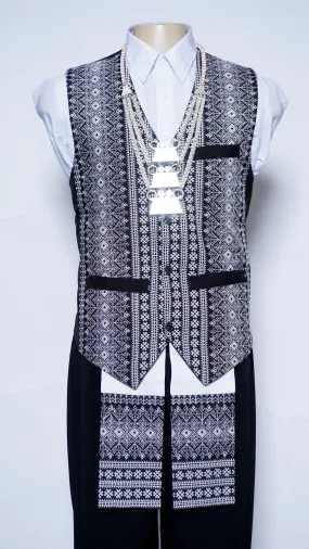 White Co Vest (46")