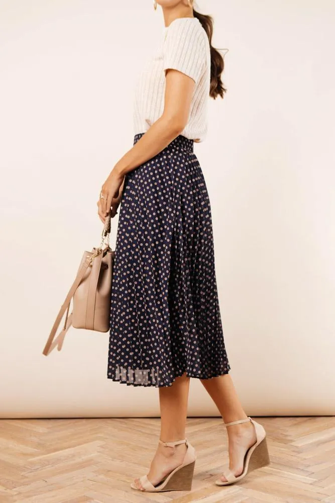 Whitney Polka Dot Skirt-FINAL SALE