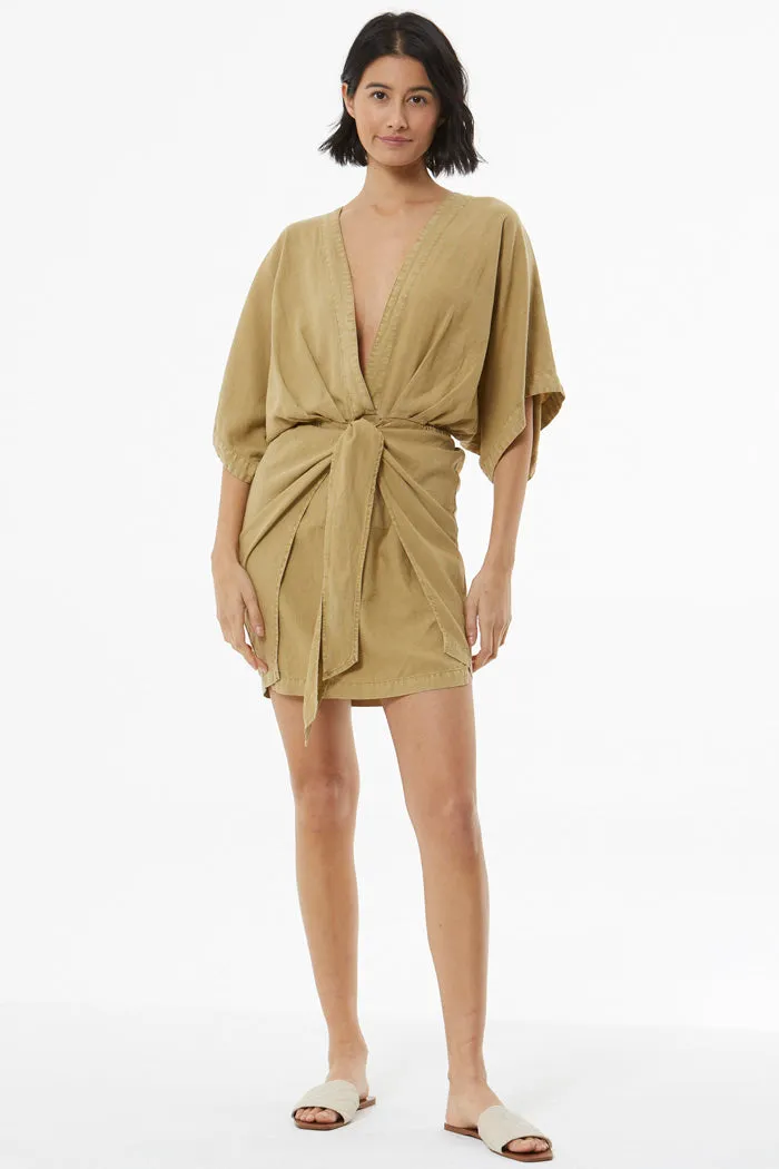 Willa Wrap Dress // Willow Pigment ~ NO RETURNS