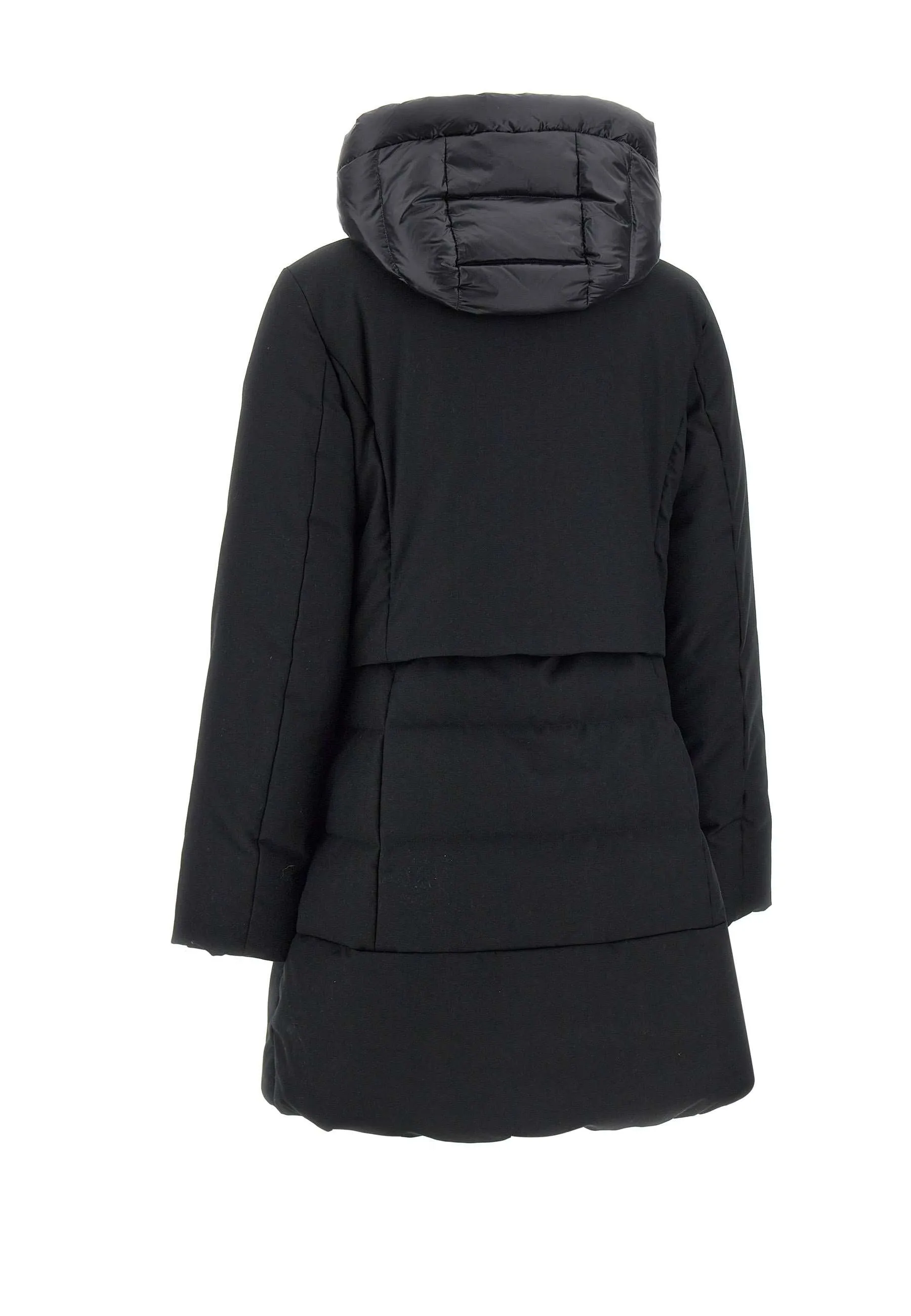 Women's 2-in-1 Black Parka