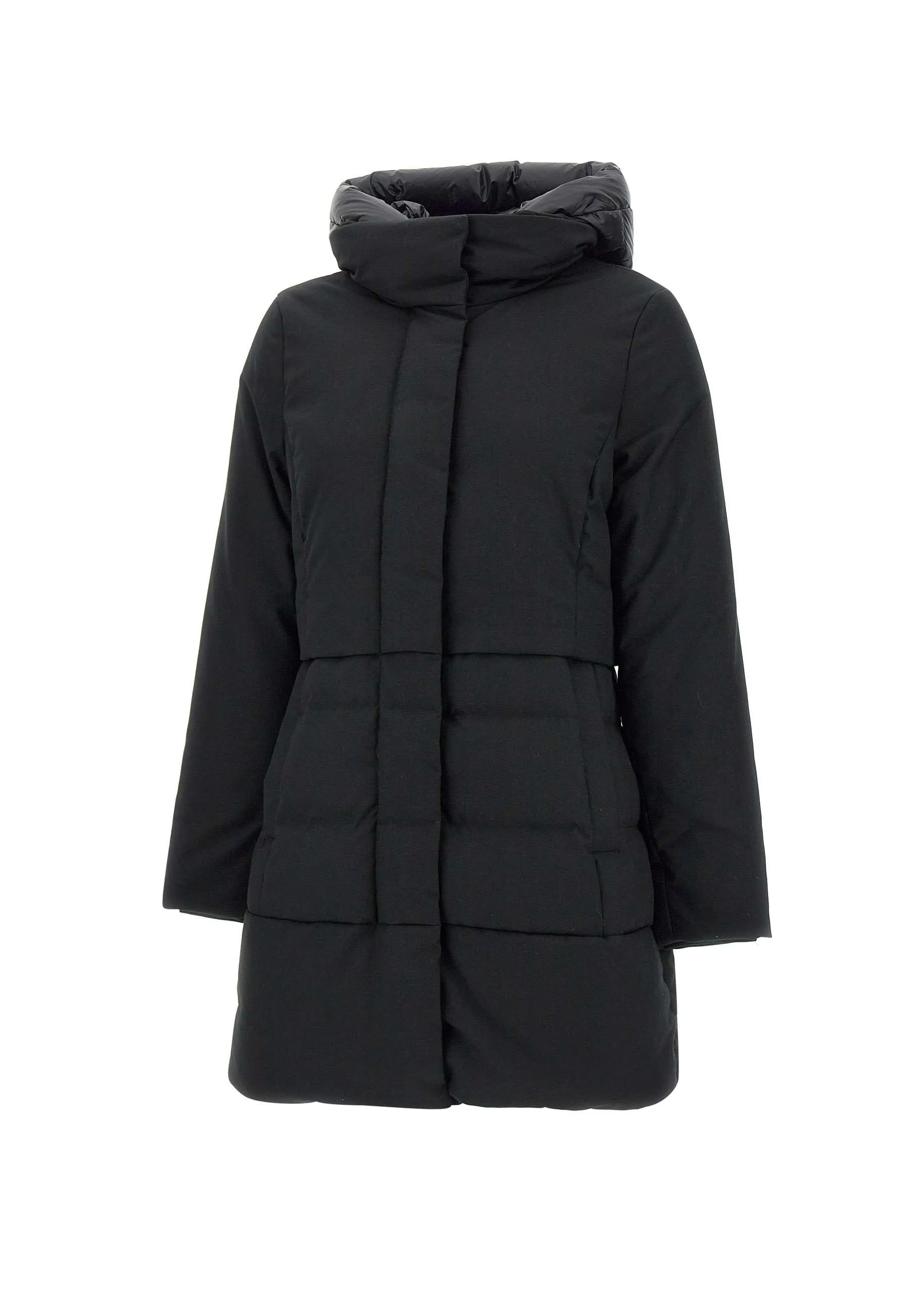 Women's 2-in-1 Black Parka