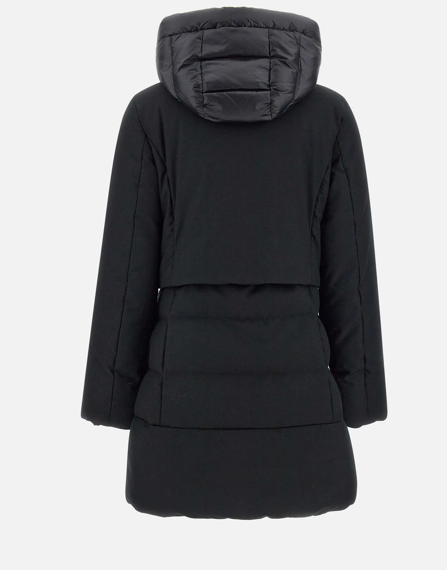 Women's 2-in-1 Black Parka