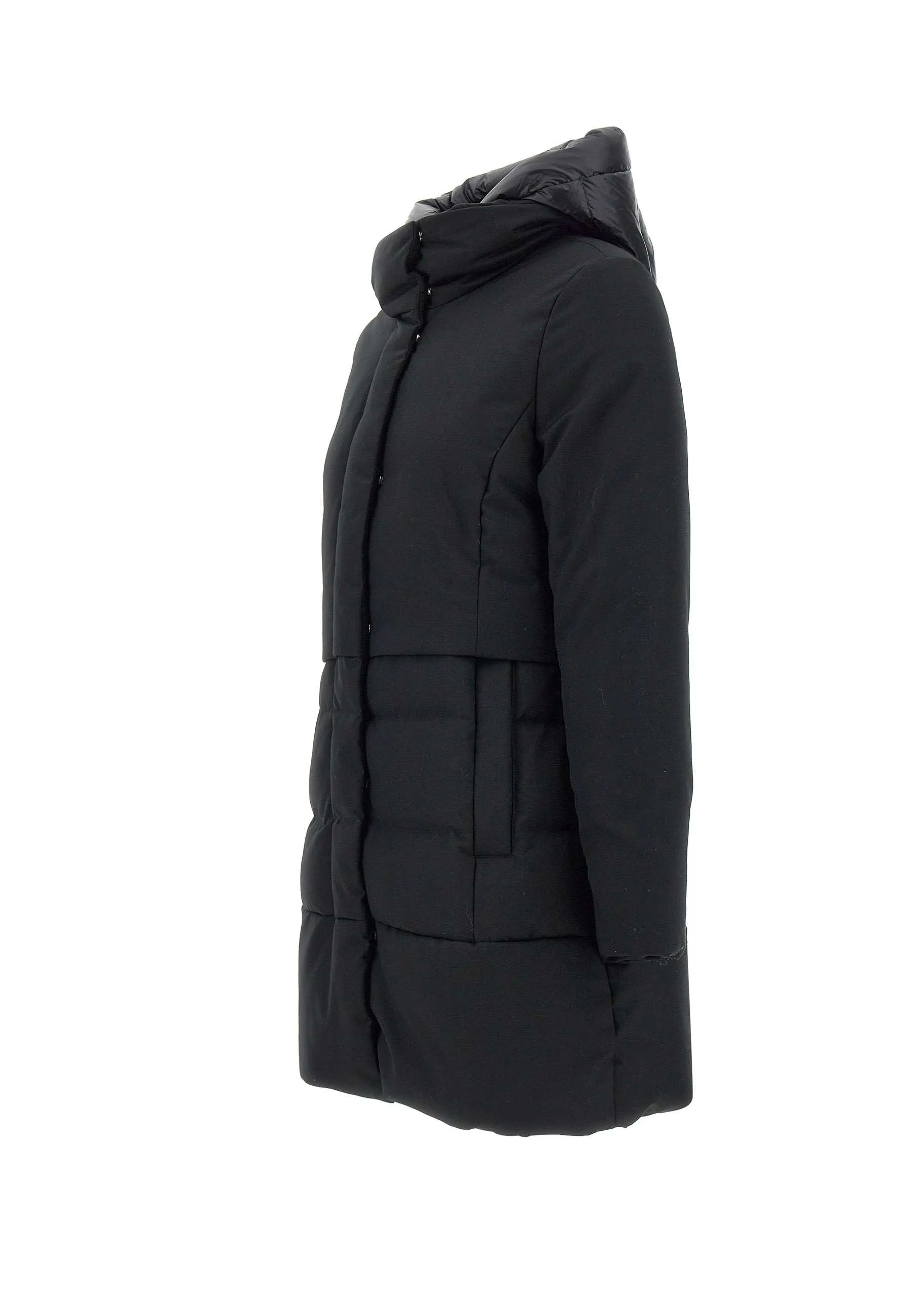 Women's 2-in-1 Black Parka