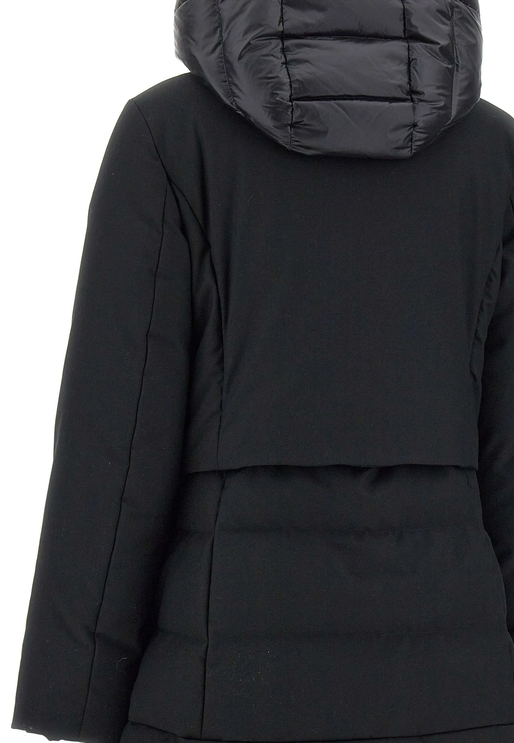 Women's 2-in-1 Black Parka