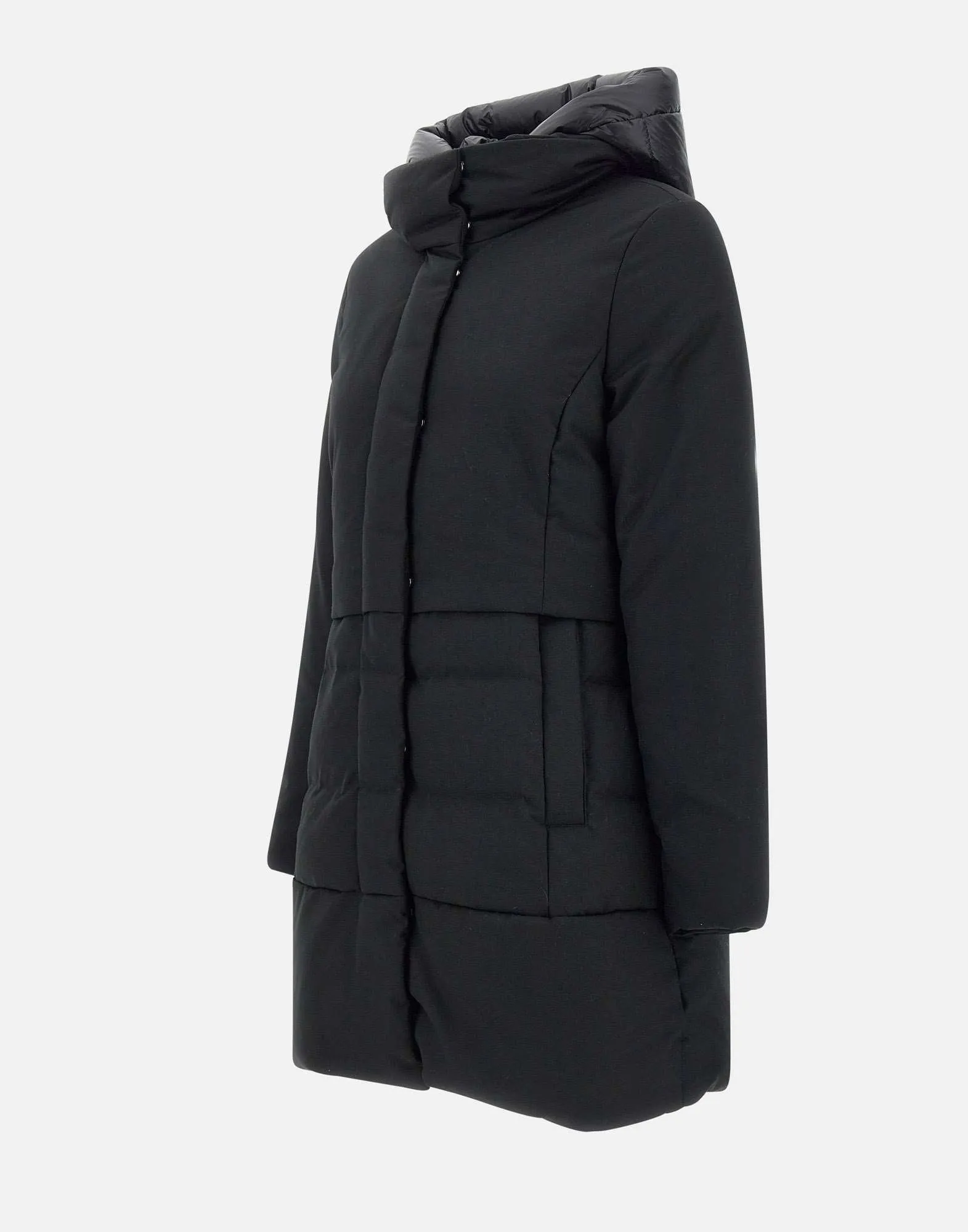 Women's 2-in-1 Black Parka