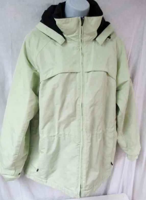 Womens PACIFIC TRAIL SEATTLE JACKET Ski Coat Parka Hooded M GREEN MINT Snowboard