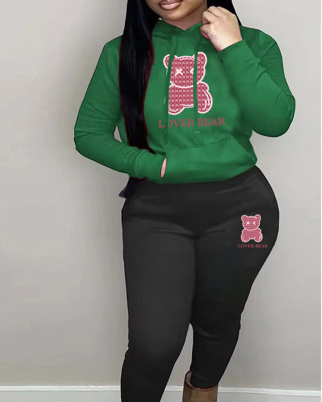 Women's Suit Hooded Sweatshirt And Sweatpants