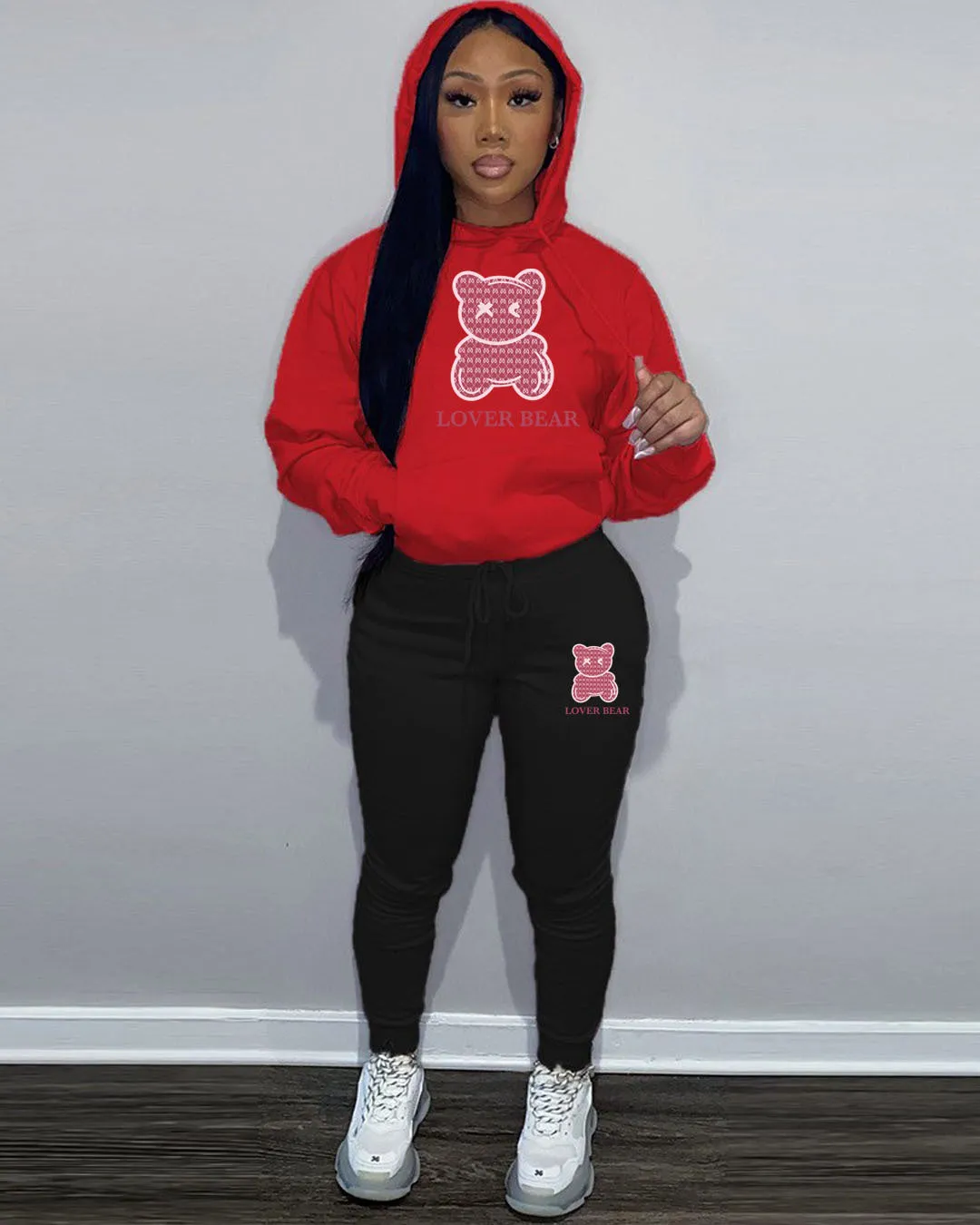 Women's Suit Hooded Sweatshirt And Sweatpants