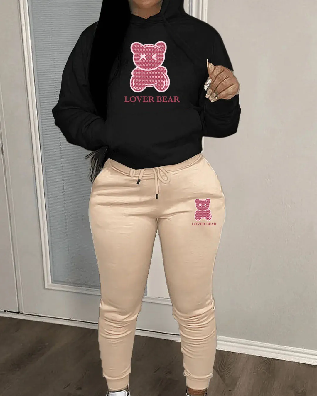 Women's Suit Hooded Sweatshirt And Sweatpants