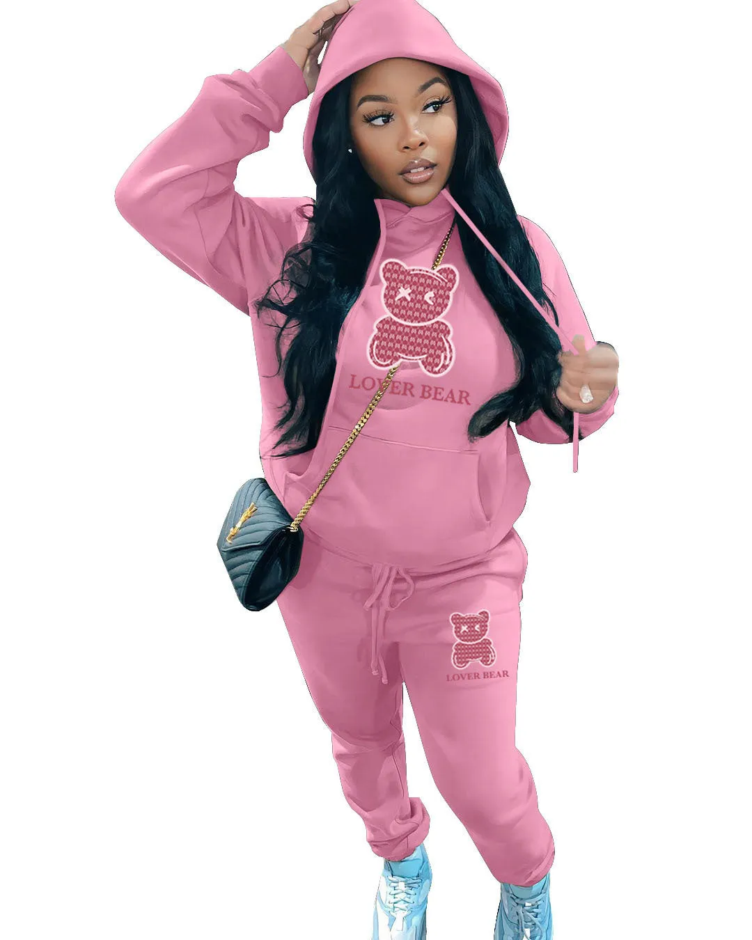 Women's Suit Hooded Sweatshirt And Sweatpants