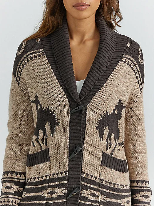 Wrangler Espresso Desert Cardigan