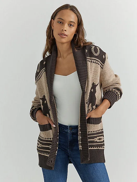 Wrangler Espresso Desert Cardigan