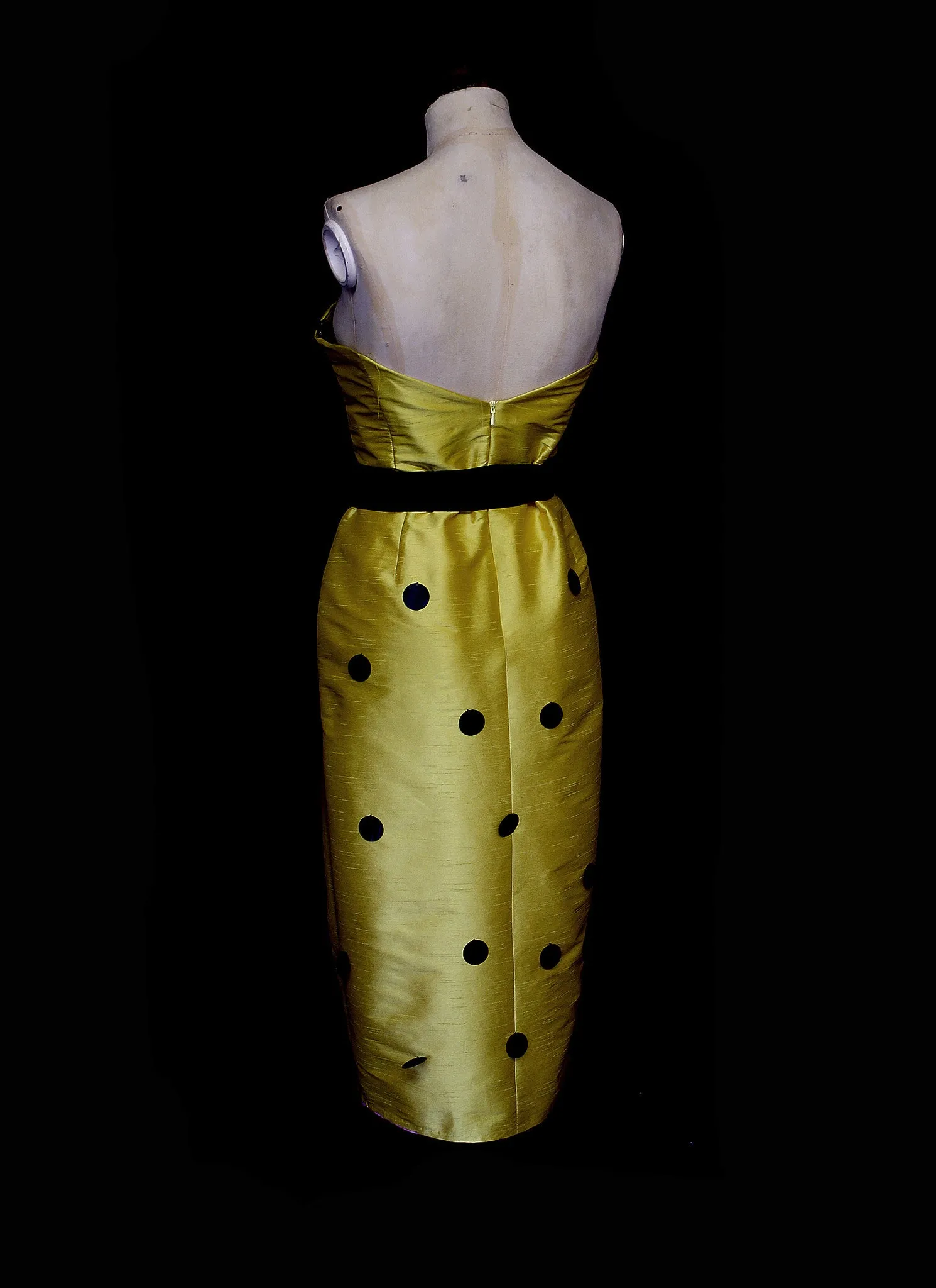 Yellow Dot Dress