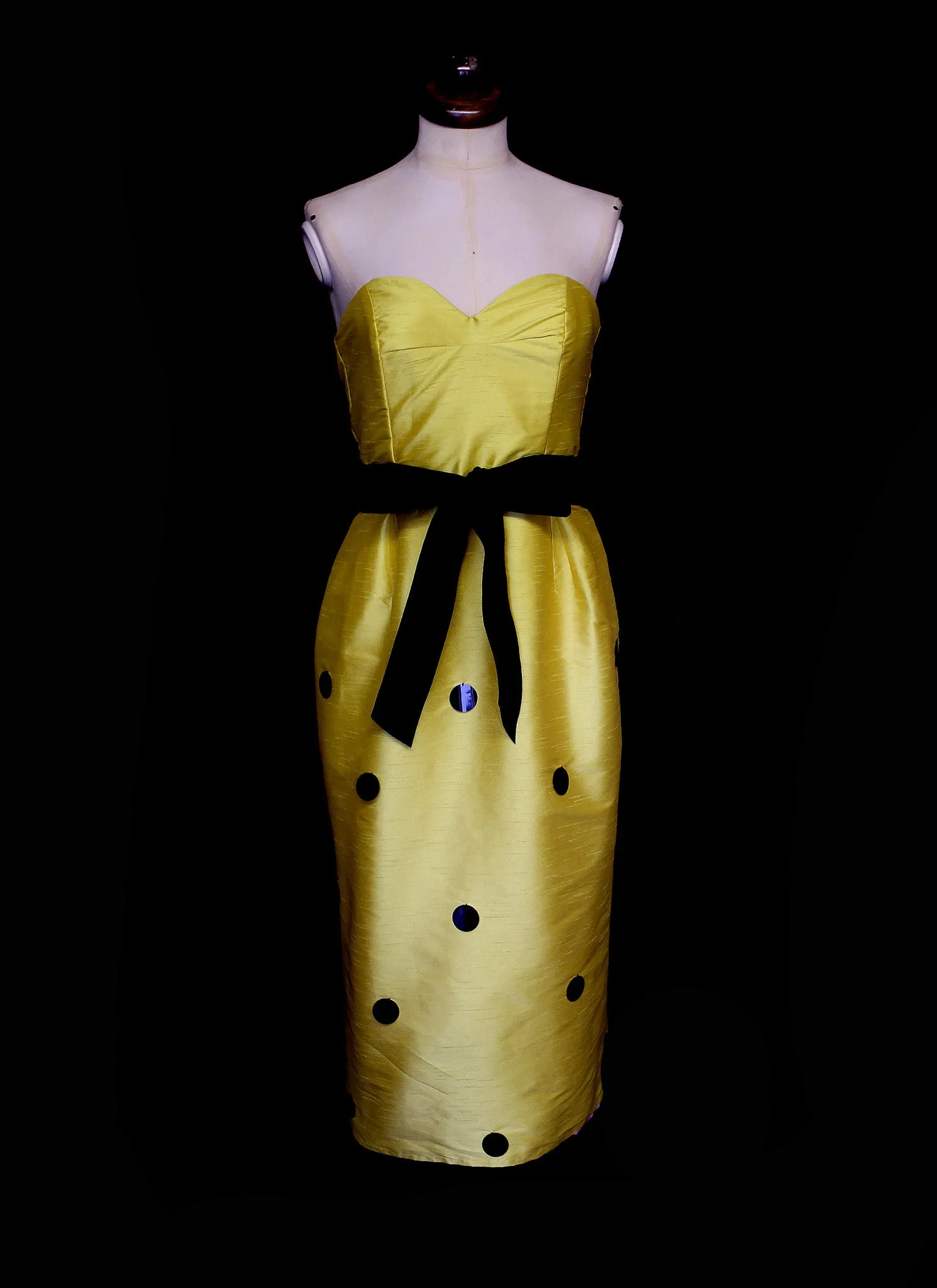 Yellow Dot Dress