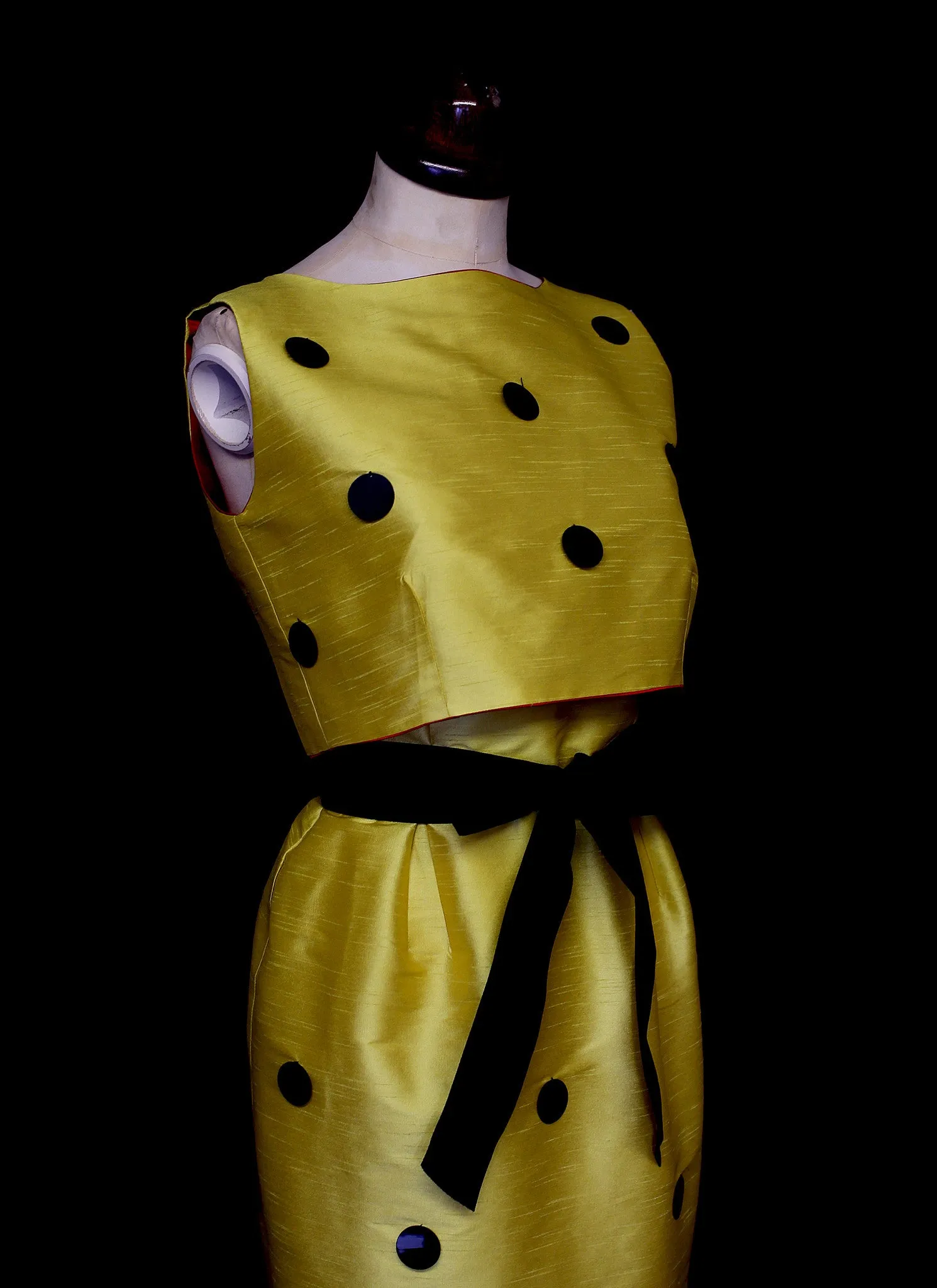 Yellow Dot Dress