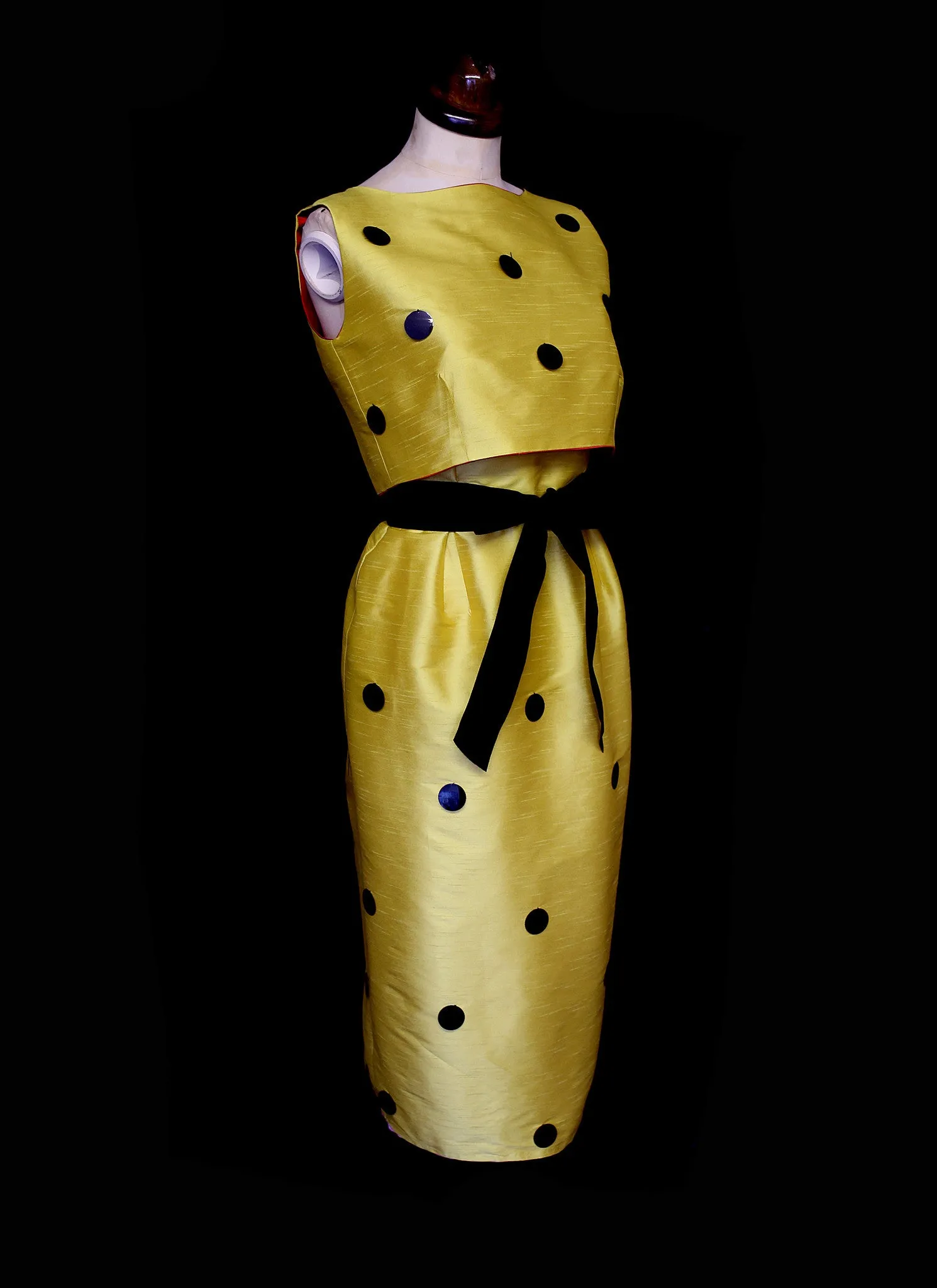 Yellow Dot Dress