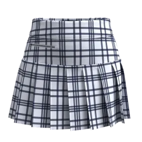 Zippy Skort 15 inch - NAVY GG PLAID (SMALL)